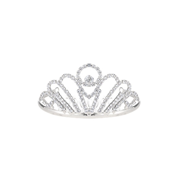 Mini Crystal Oval Tiara - Picture 2 of 2